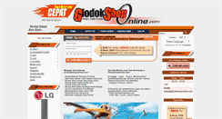 Desktop Screenshot of glodokshoponline.com